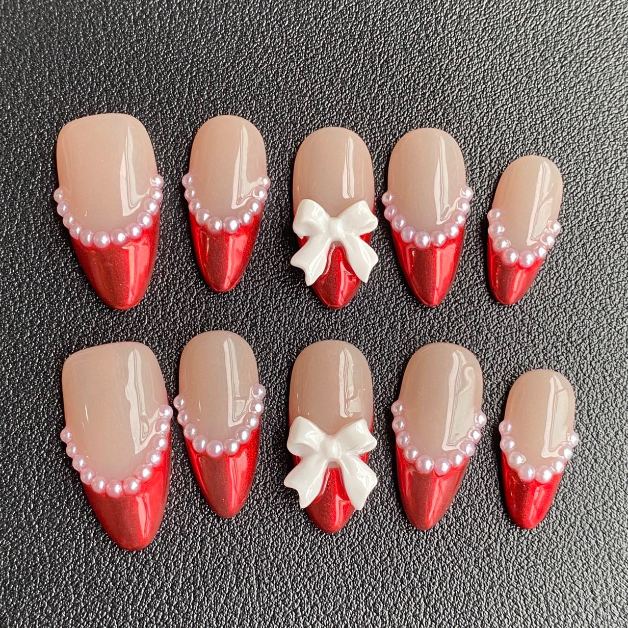 Red Bead Fingertips