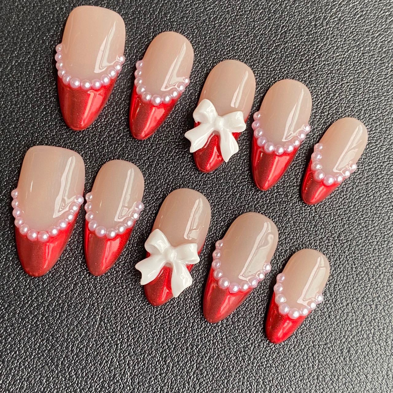 Red Bead Fingertips