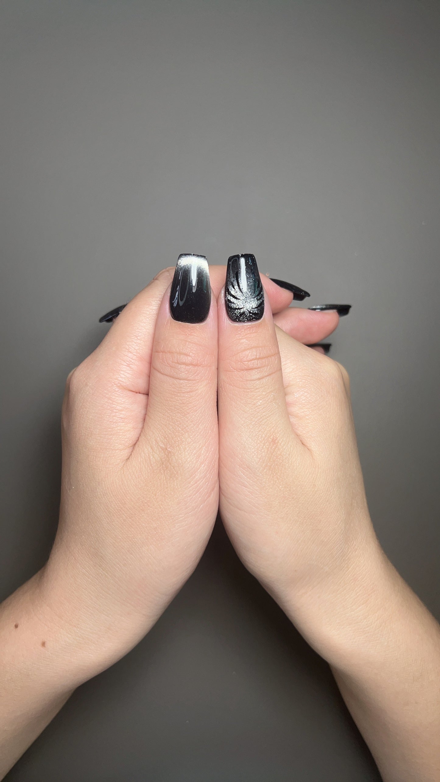 French black glitter